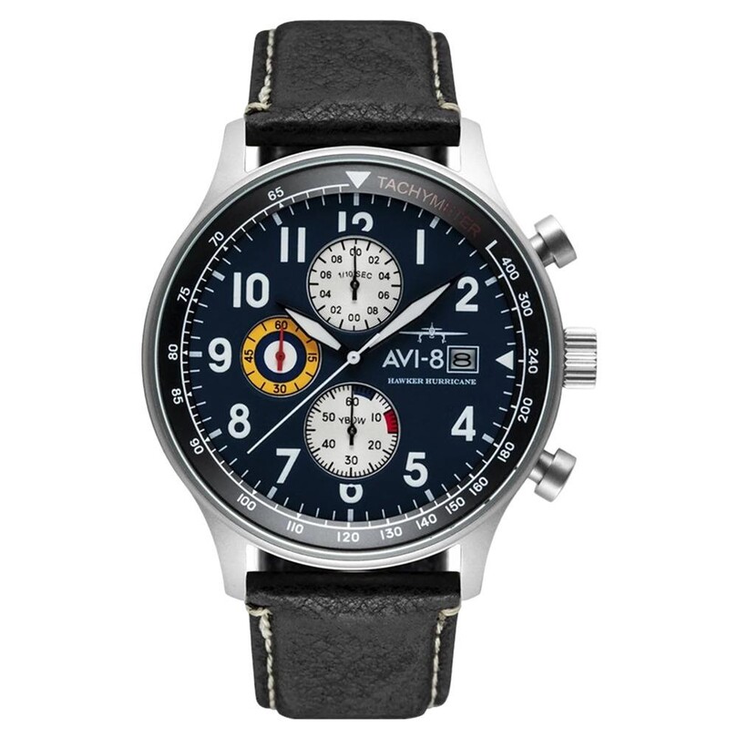 HAWKER HURRICANE AV-4011-0I (Seiko VD57 Mekanizmalı) Erkek Kol Saati - Thumbnail