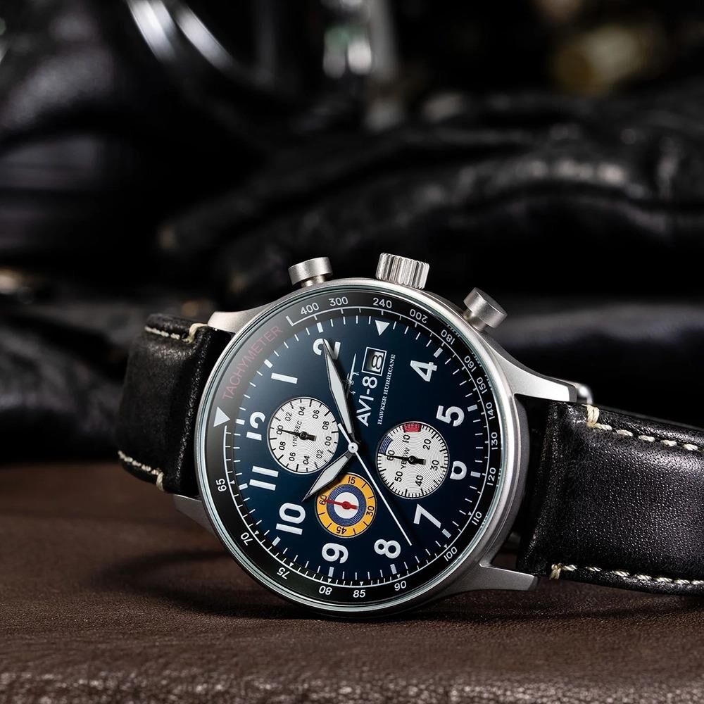 HAWKER HURRICANE AV-4011-0I (Seiko VD57 Mekanizmalı) Erkek Kol Saati