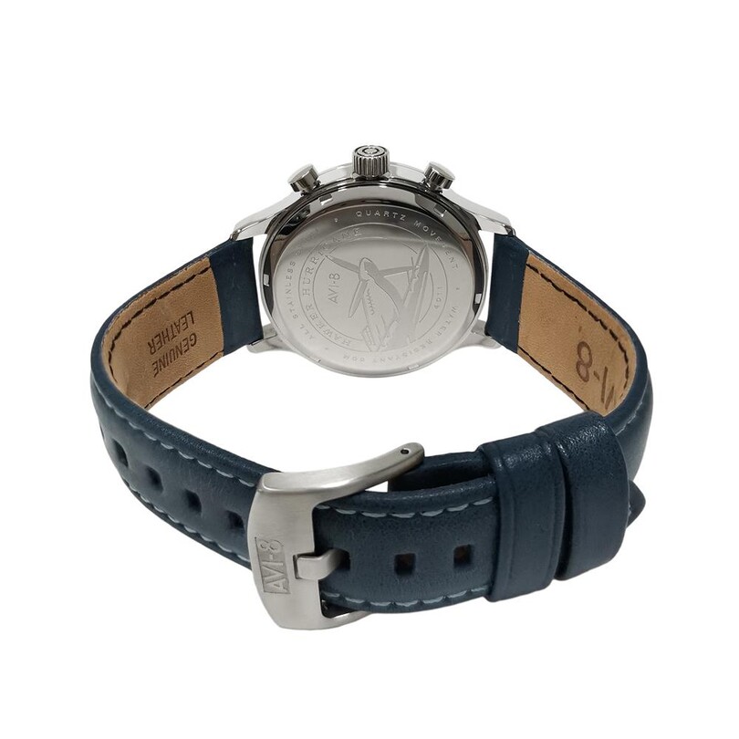 HAWKER HURRICANE CLASSIC CHRONOGRAPH AV-4011-1A (Seiko VD57 Mekanizmalı) Erkek Kol Saati - Thumbnail