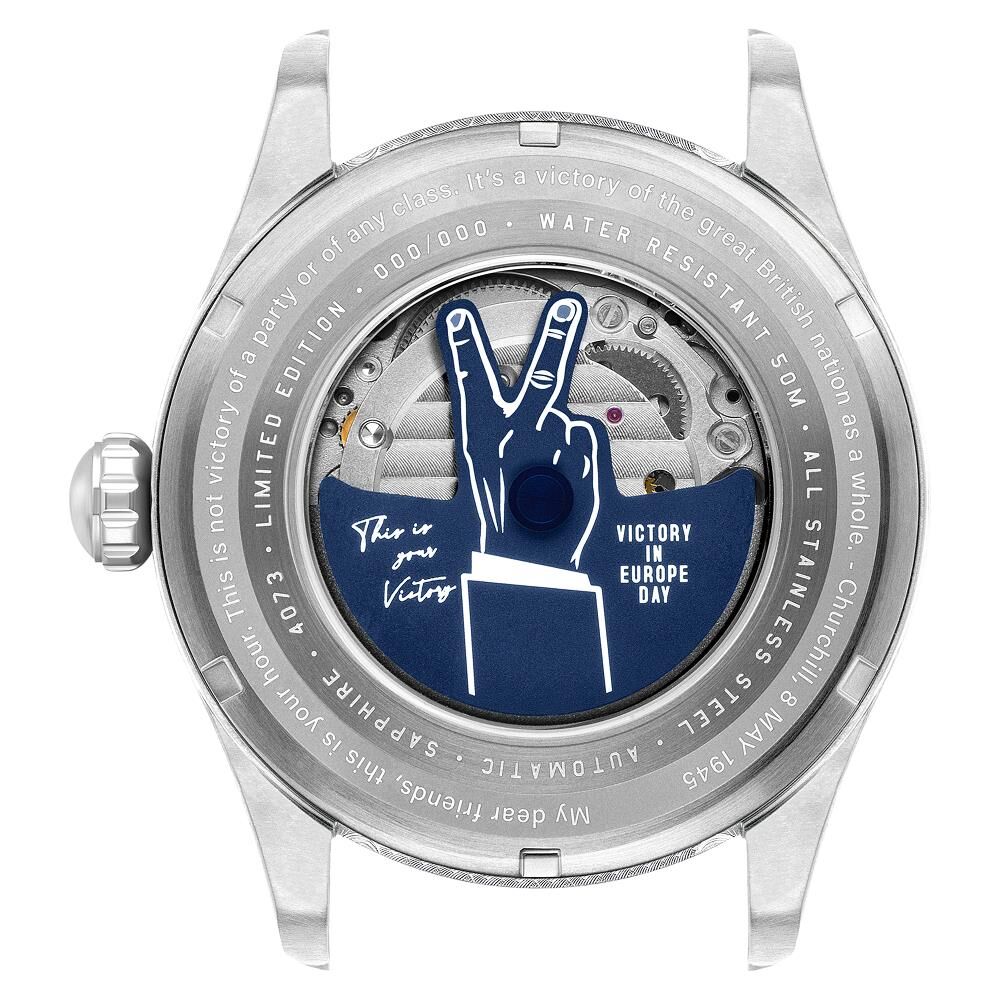 SPITFIRE TYPE 300 AUTOMATIC VE-DAY 80TH LIMITED EDITION AV-4073-01 (Miyota 8245 Mekanizmalı) Erkek Kol Saati