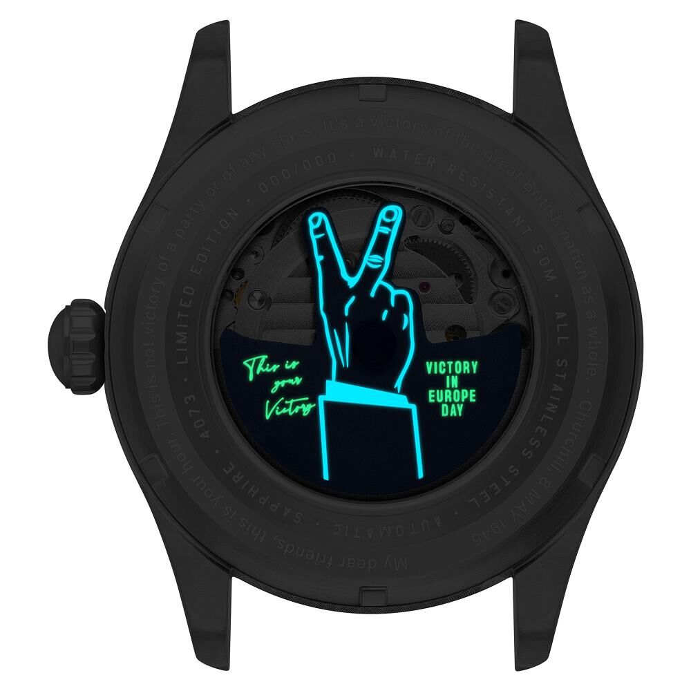 SPITFIRE TYPE 300 AUTOMATIC VE-DAY 80TH LIMITED EDITION AV-4073-01 (Miyota 8245 Mekanizmalı) Erkek Kol Saati