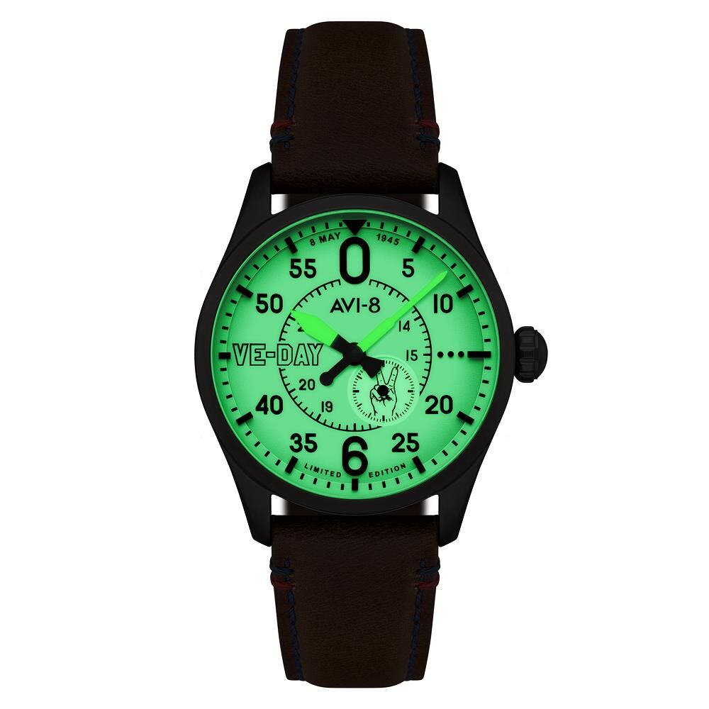 SPITFIRE TYPE 300 AUTOMATIC VE-DAY 80TH LIMITED EDITION AV-4073-02 (Miyota 8245 Mekanizmalı) Erkek Kol Saati