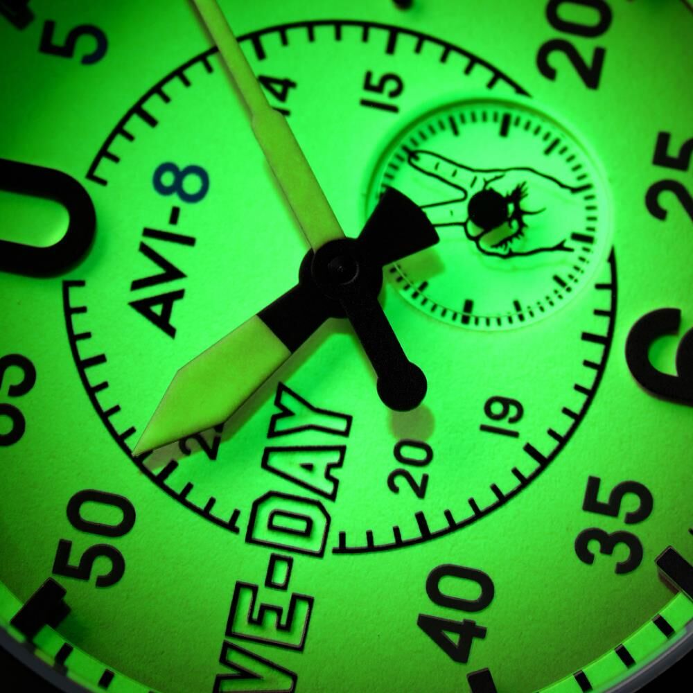 SPITFIRE TYPE 300 AUTOMATIC VE-DAY 80TH LIMITED EDITION AV-4073-02 (Miyota 8245 Mekanizmalı) Erkek Kol Saati