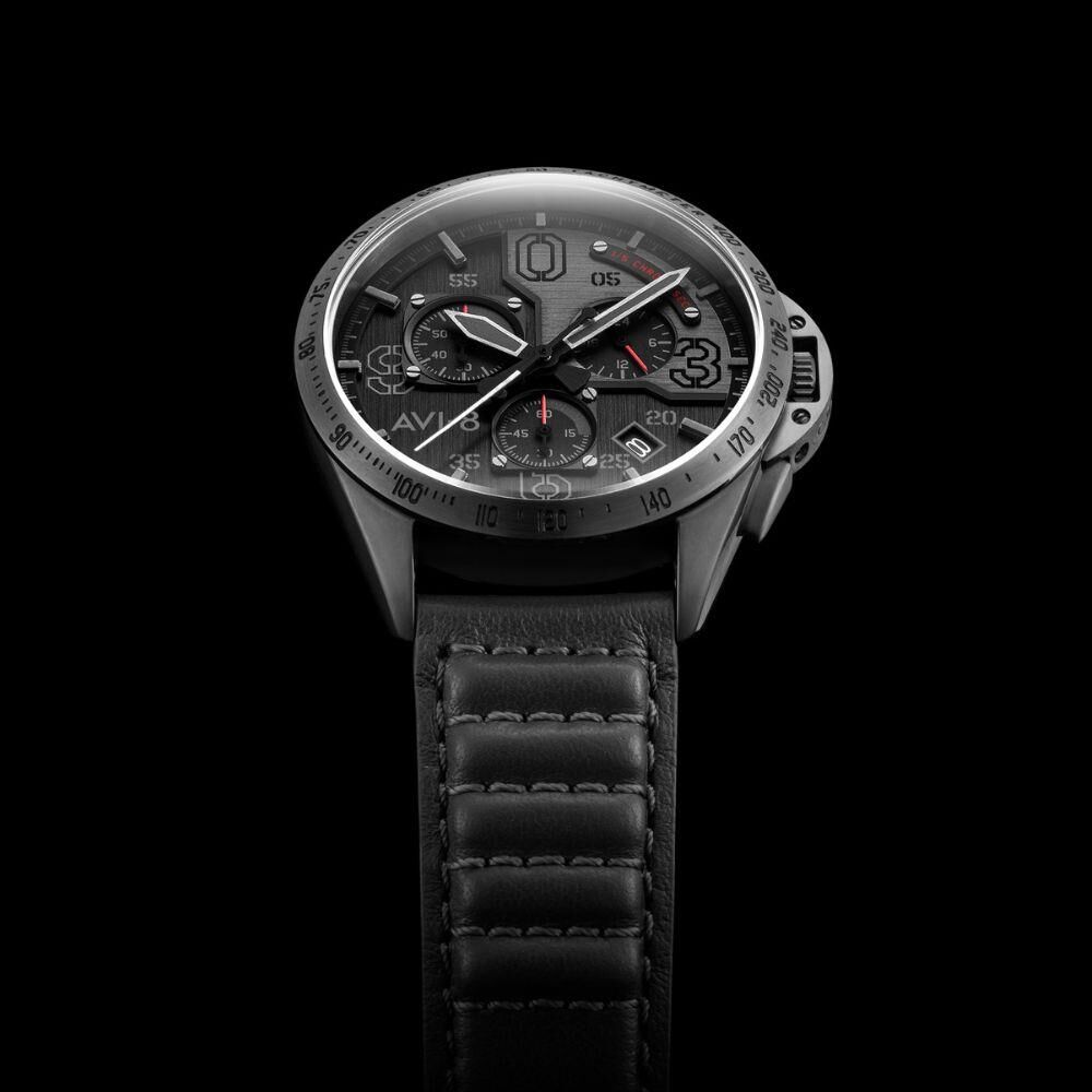 P-51 MUSTANG AV-4077-03 (Seiko VK68 Mekanizmalı) Erkek Kol Saati