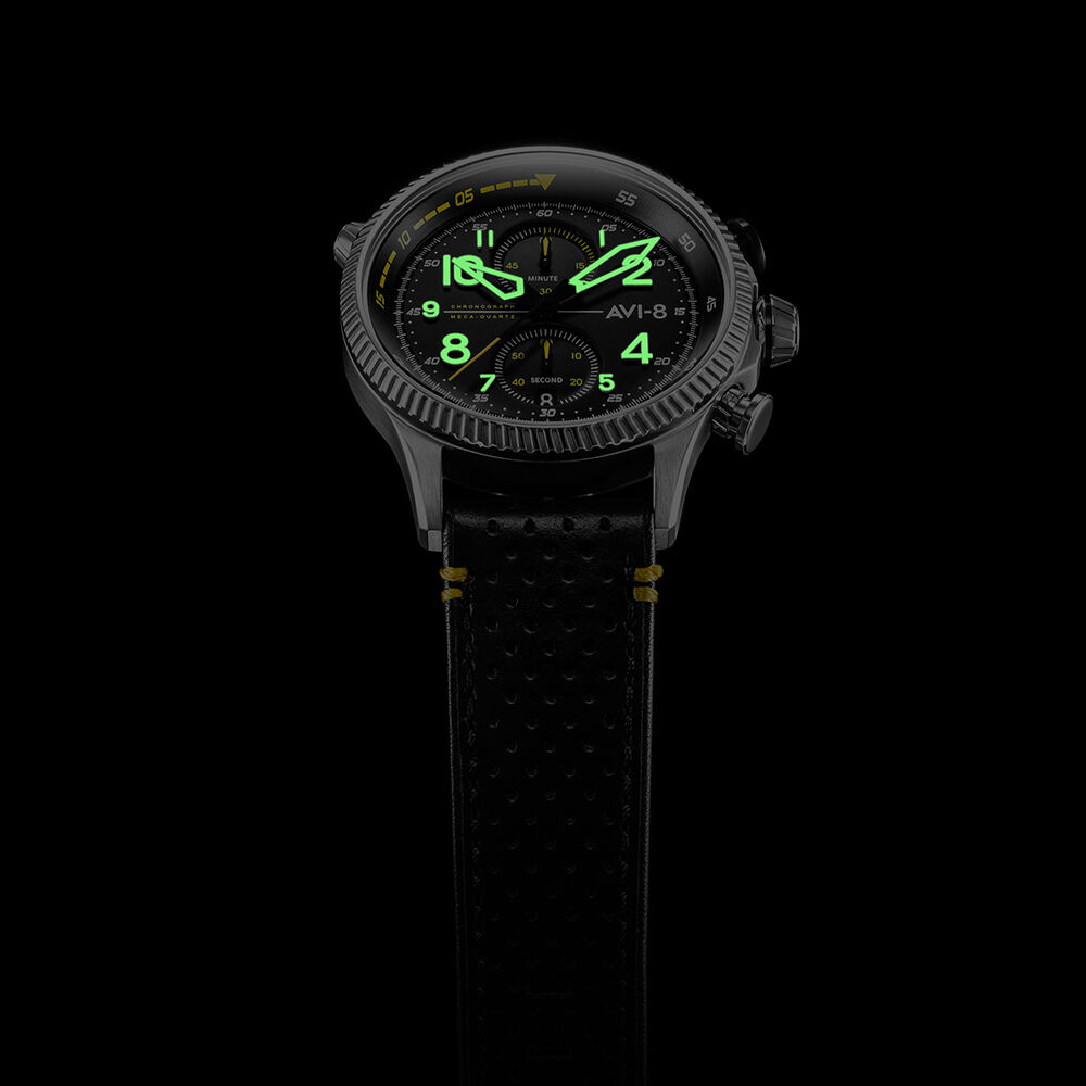 HAWKER HUNTER DUKE AV-4080-01 (Seiko VK61 Mekanizmalı) Erkek Kol Saati