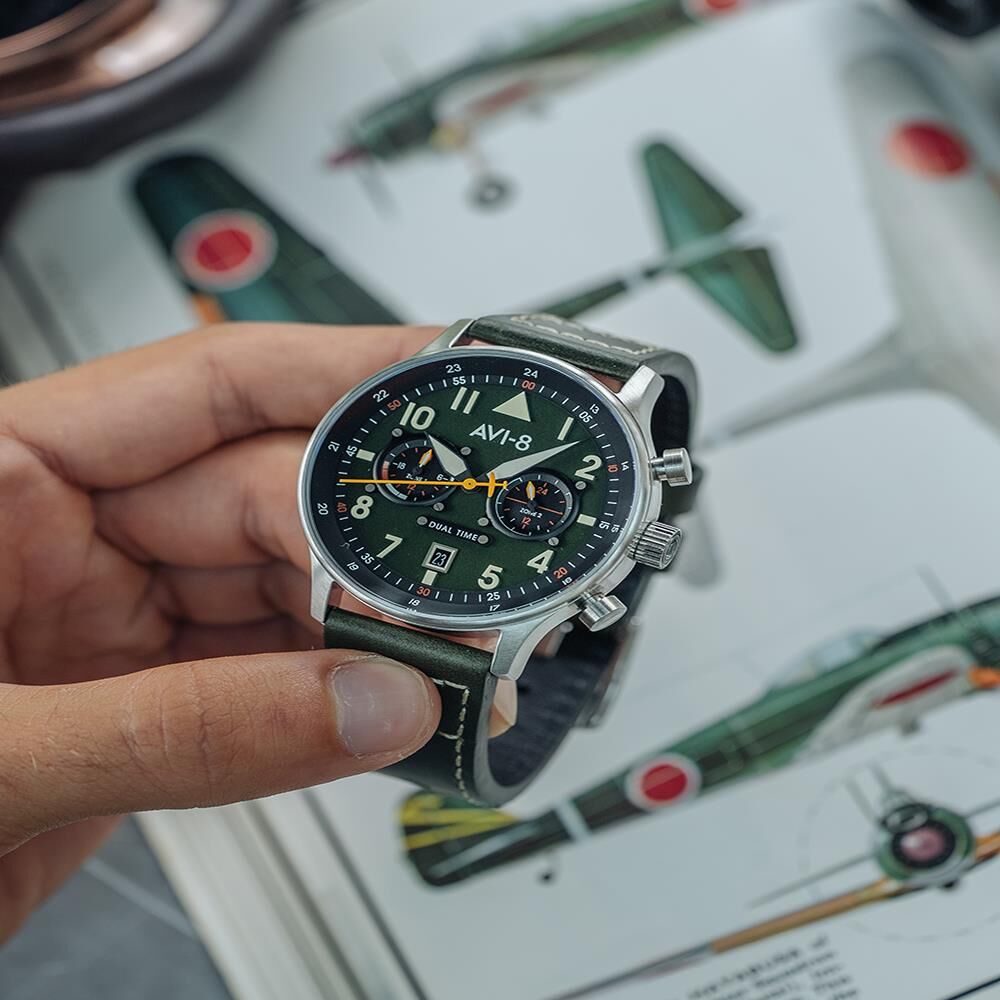 HAWKER HURRICANE AV-4088-02 (Seiko VK31 Mekanizmalı) Erkek Kol Saati