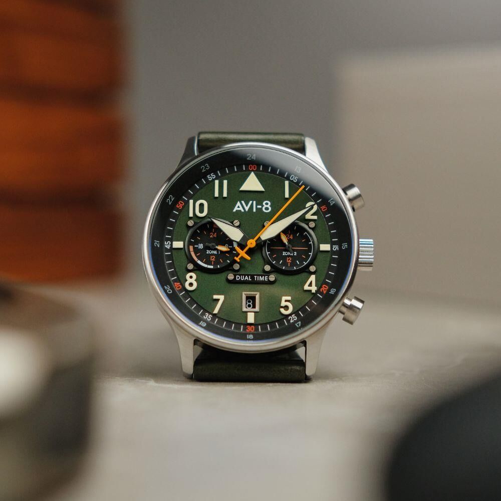 HAWKER HURRICANE AV-4088-02 (Seiko VK31 Mekanizmalı) Erkek Kol Saati