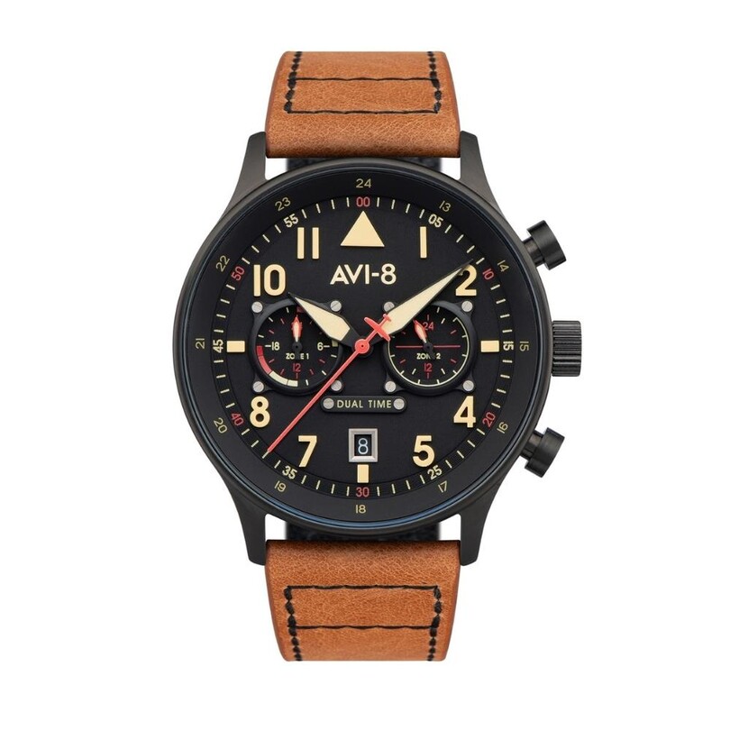 HAWKER HURRICANE CAREY AV-4088-03 (Seiko VD31 Mekanizmalı) Erkek Kol Saati - Thumbnail