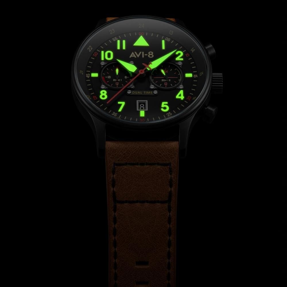 HAWKER HURRICANE CAREY AV-4088-03 (Seiko VD31 Mekanizmalı) Erkek Kol Saati