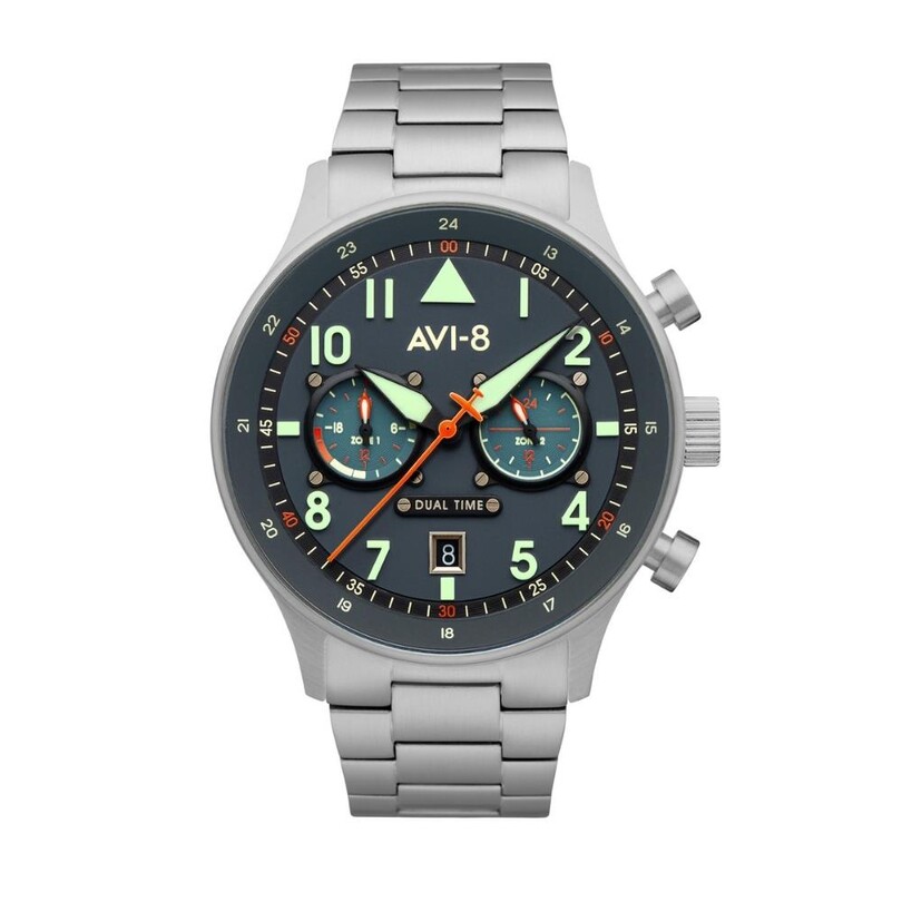 HAWKER HURRICANE CAREY AV-4088-22 (Seiko VD31 Mekanizmalı) Erkek Kol Saati - Thumbnail