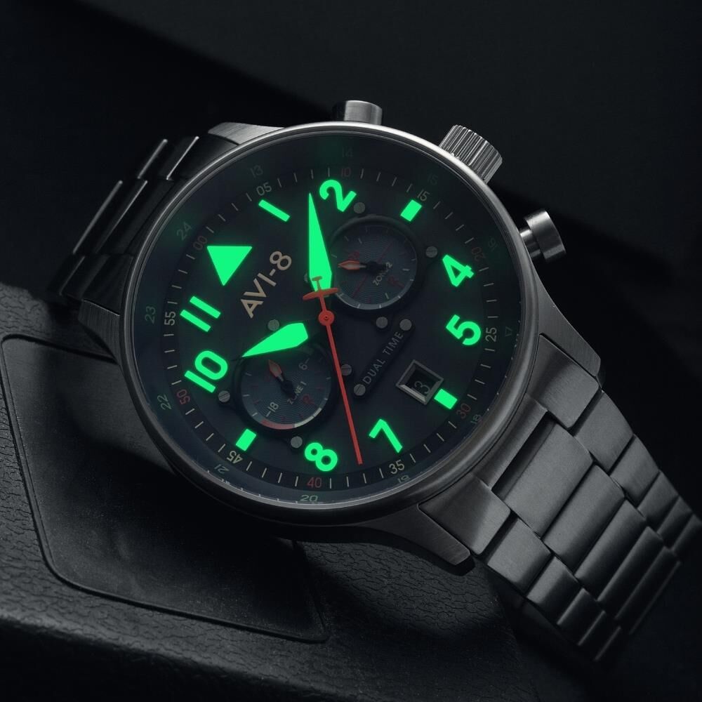 HAWKER HURRICANE CAREY AV-4088-22 (Seiko VD31 Mekanizmalı) Erkek Kol Saati