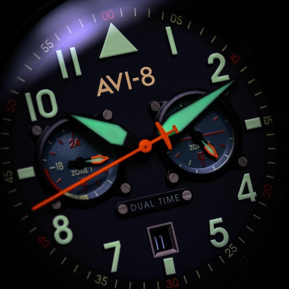 HAWKER HURRICANE CAREY AV-4088-22 (Seiko VD31 Mekanizmalı) Erkek Kol Saati