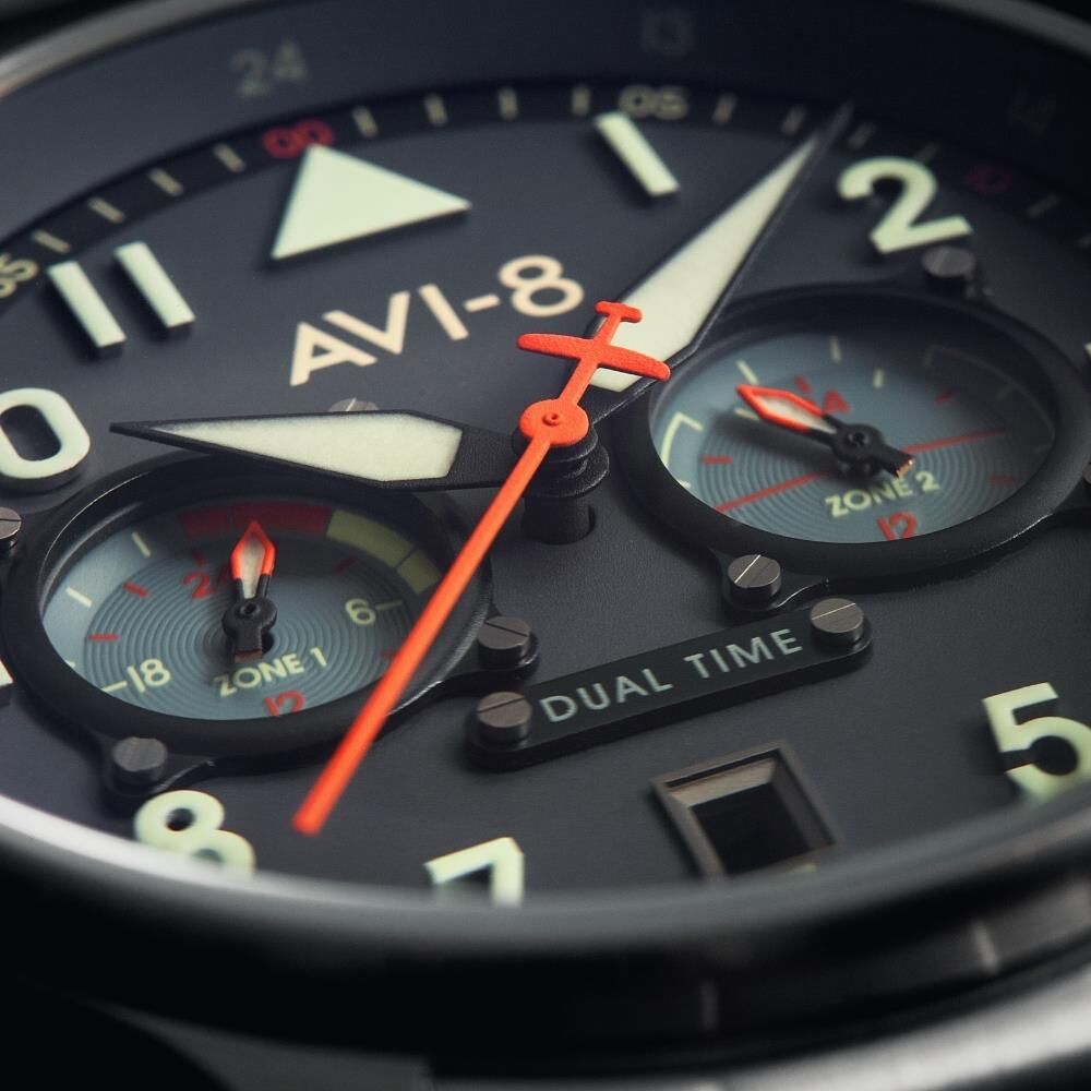 HAWKER HURRICANE CAREY AV-4088-22 (Seiko VD31 Mekanizmalı) Erkek Kol Saati