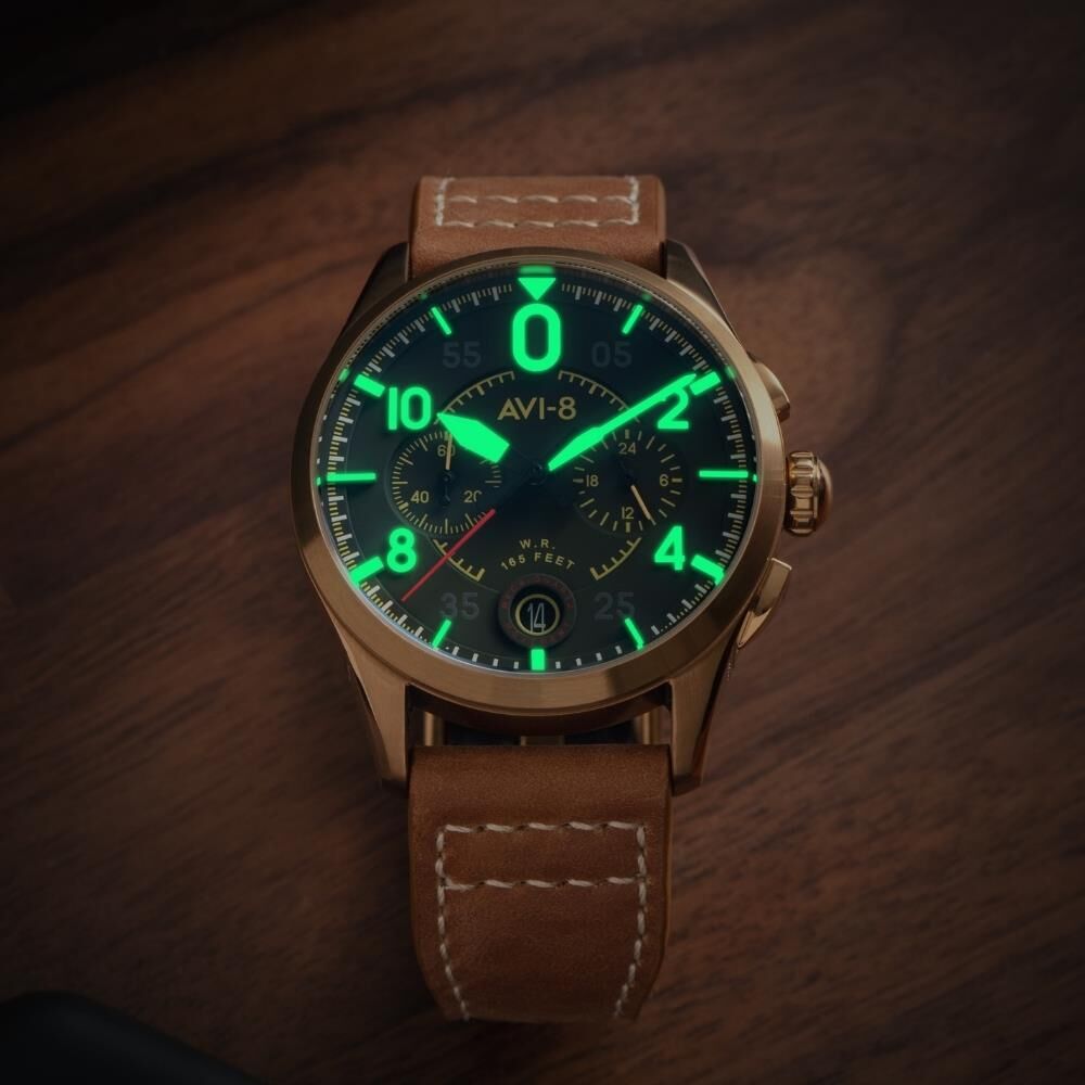 SPITFIRE LOCK AV-4089-02 (Seiko VK64 Mekanizmalı) Erkek Kol Saati