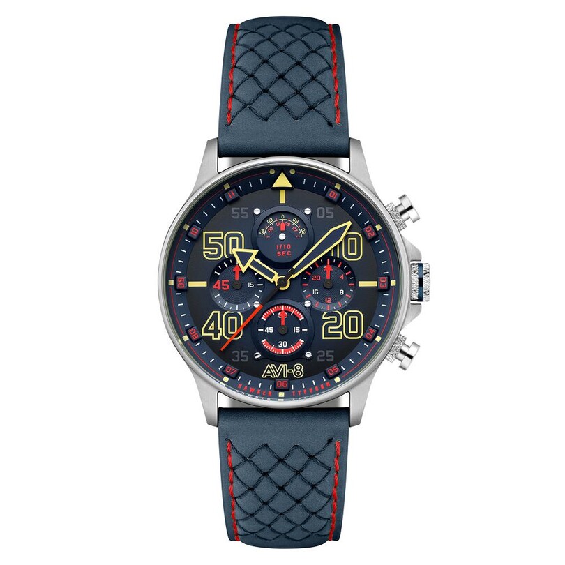 HAWKER TYPHOON CONINGHAM CHRONOGRAPH AV-4093-0C (Seiko VD56 Mekanizmalı) Erkek Kol Saati - Thumbnail