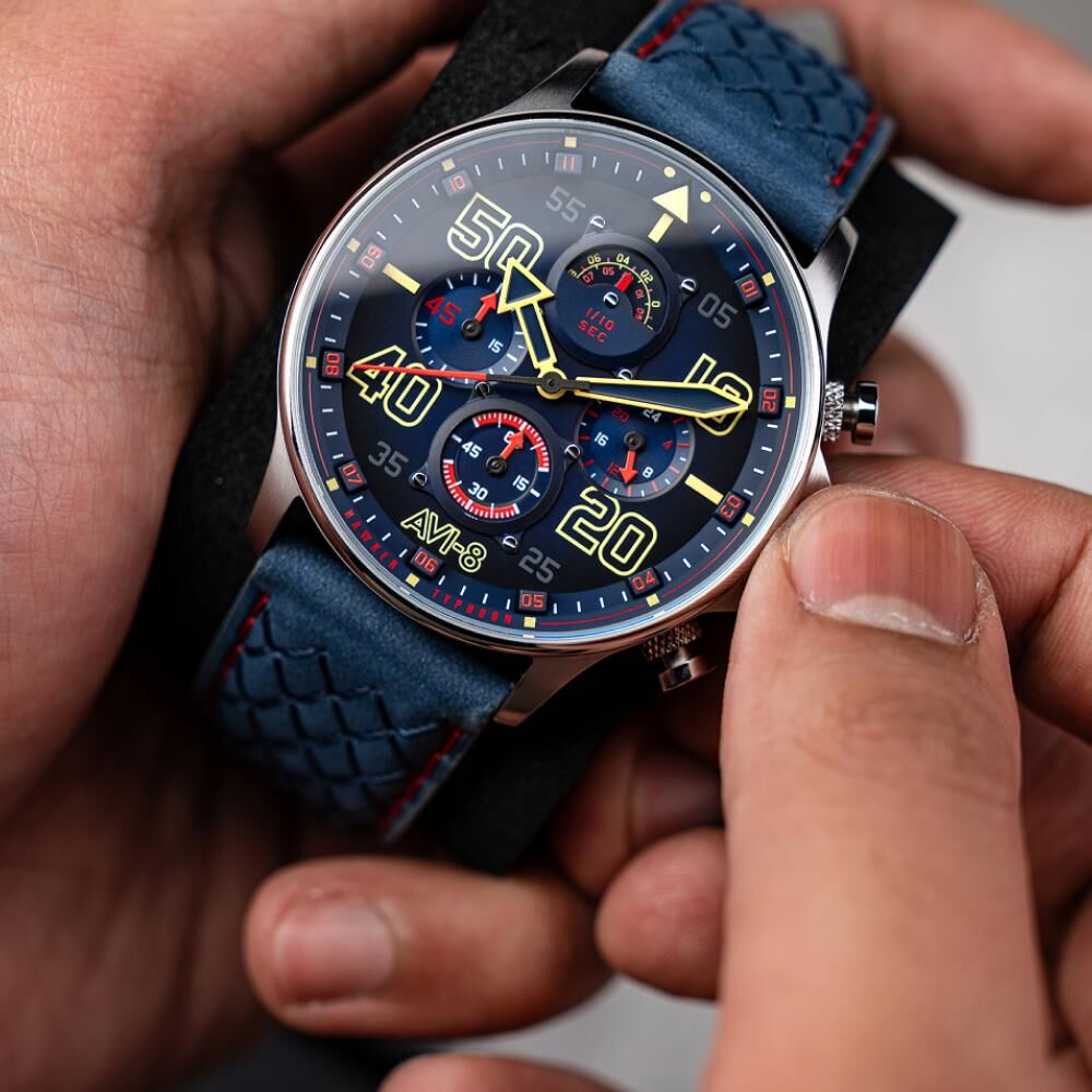 HAWKER TYPHOON CONINGHAM CHRONOGRAPH AV-4093-0C (Seiko VD56 Mekanizmalı) Erkek Kol Saati