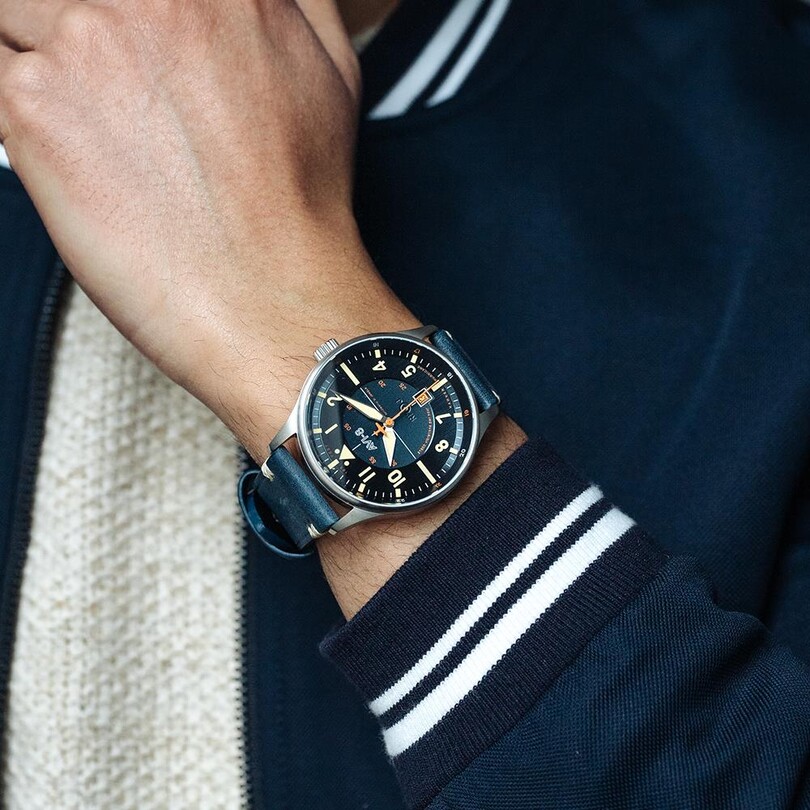 HAWKER HURRICANE KENT AV-4094-02 Otomatik (Citizen Miyota 8215 Mekanizmalı) Erkek Kol Saati - Thumbnail