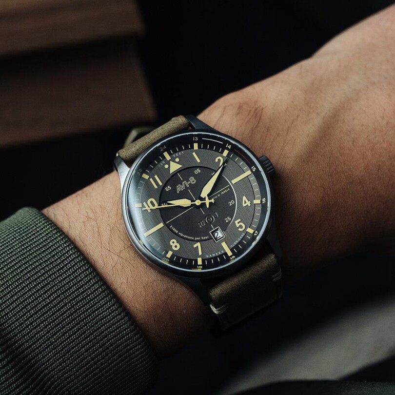 HAWKER HURRICANE KENT AV-4094-04 Otomatik (Citizen Miyota 8215 Cal.) - Thumbnail