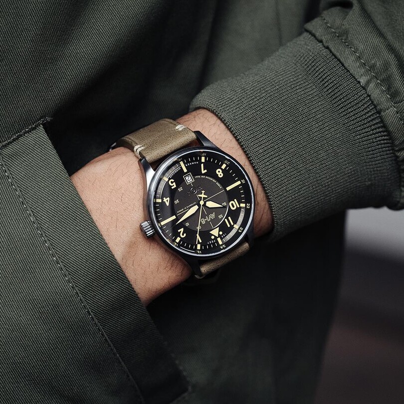 HAWKER HURRICANE KENT AV-4094-04 Otomatik (Citizen Miyota 8215 Cal.) - Thumbnail