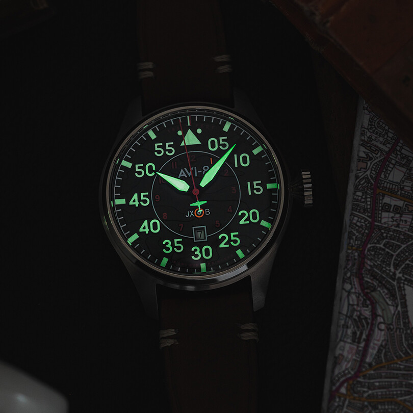 HAWKER HURRICANE CLOWES AV-4097-01 Otomatik (Seiko NH35 Mekanizmalı) - Thumbnail