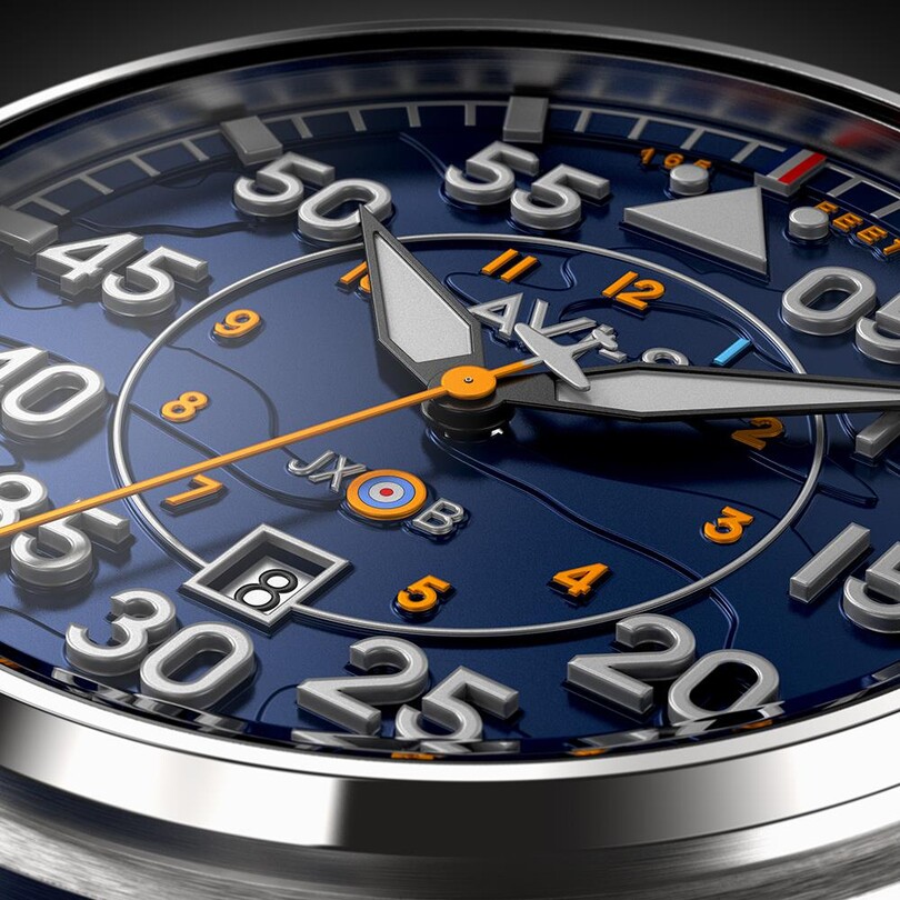 HAWKER HURRICANE CLOWES AV-4097-02 Otomatik (Seiko NH35 Mekanizmalı) - Thumbnail