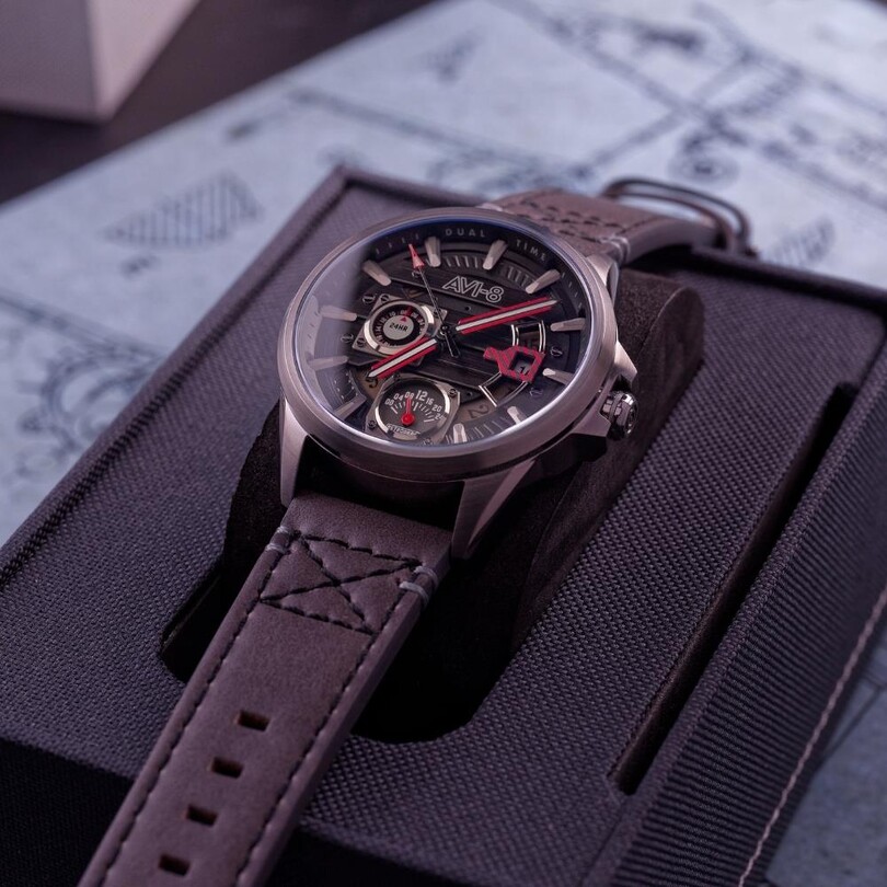 HAWKER HARRIER AV-4098-04 (Citizen Miyota GP03 Mekanizmalı) Erkek Kol Saati - Thumbnail