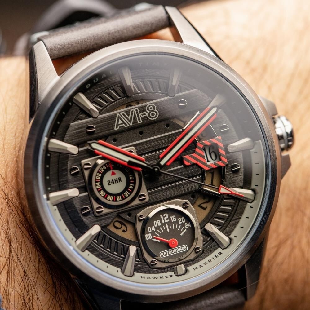 HAWKER HARRIER AV-4098-04 (Citizen Miyota GP03 Mekanizmalı) Erkek Kol Saati