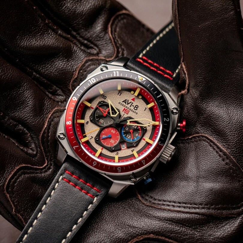 HAWKER HARRIER AV-4100-03 (Citizen Miyota FS26 Mekanizmalı) Erkek Kol Saati - Thumbnail