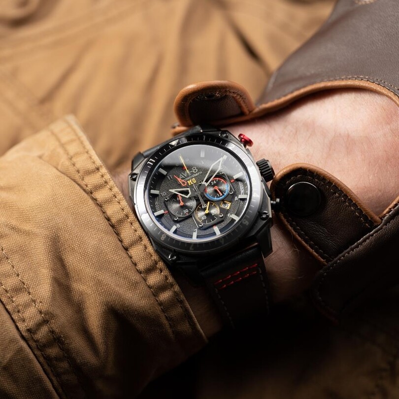 HAWKER HARRIER AV-4100-04 (Citizen Miyota FS26 Mekanizmalı) Erkek Kol Saati - Thumbnail