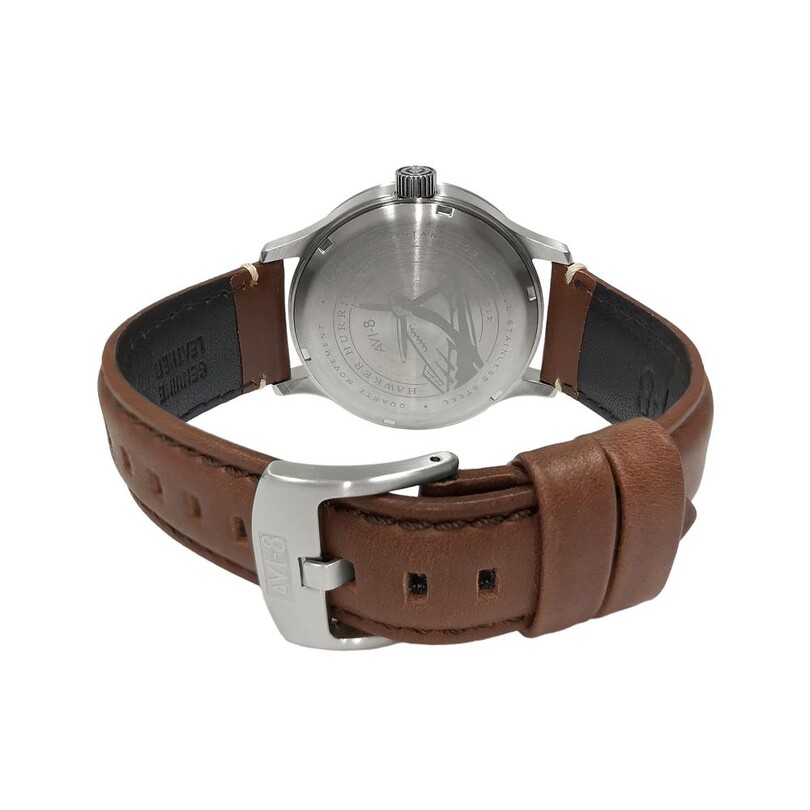 HAWKER HURRICANE MCKELLAR DUAL TIME AV-4101-0B (Citizen Miyota GP03 Mekanizmalı) Erkek Kol Saati - Thumbnail