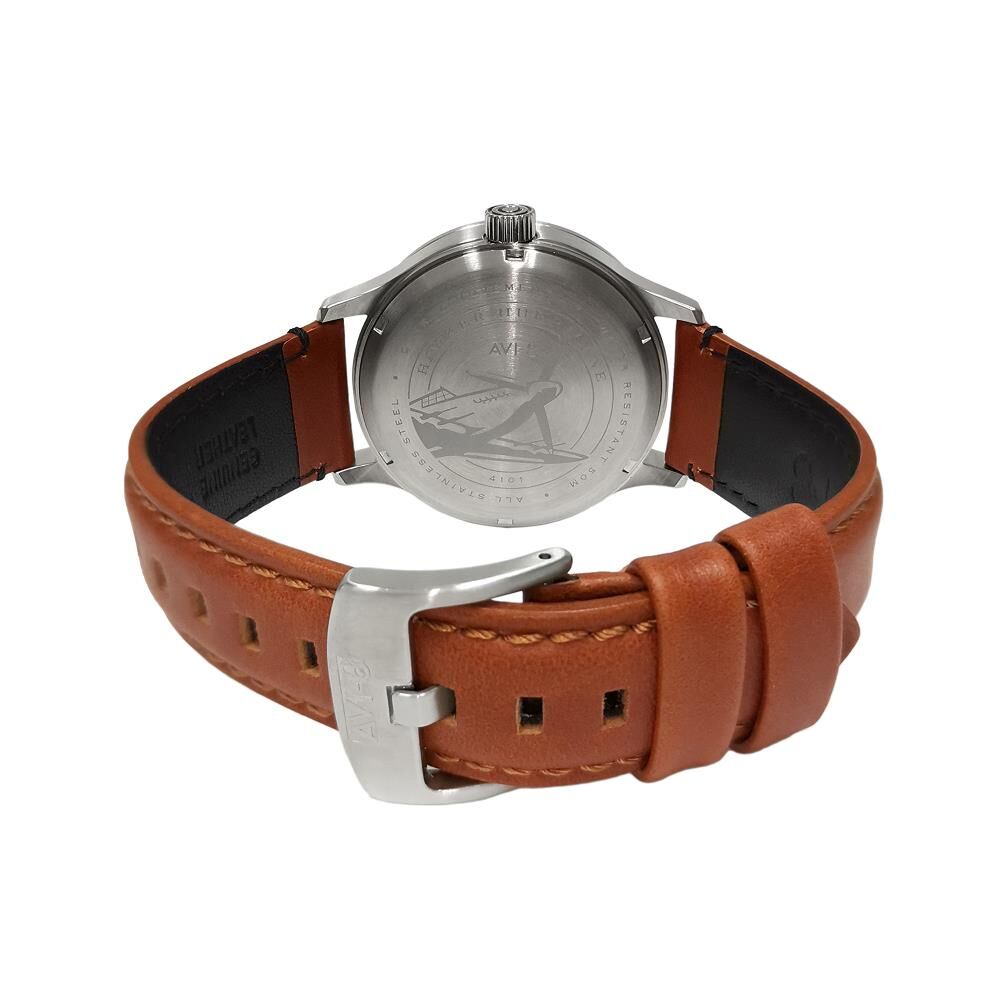 HAWKER HURRICANE MCKELLAR DUAL TIME AV-4101-0C (Citizen Miyota GP03 Mekanizmalı) Erkek Kol Saati