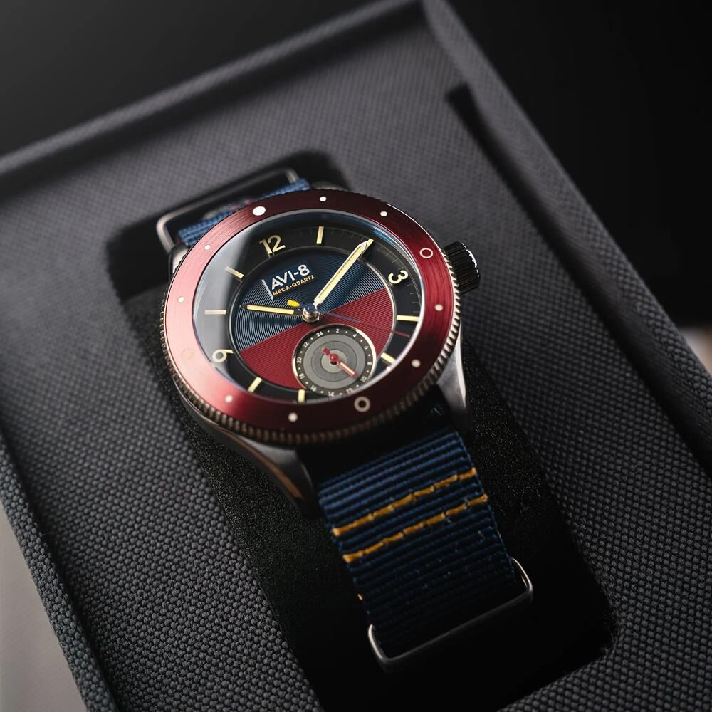 FLYBOY AIRMASTER SECTOR AV-4112-04 (Seiko VH60 Mekanizmalı) Erkek Kol Saati