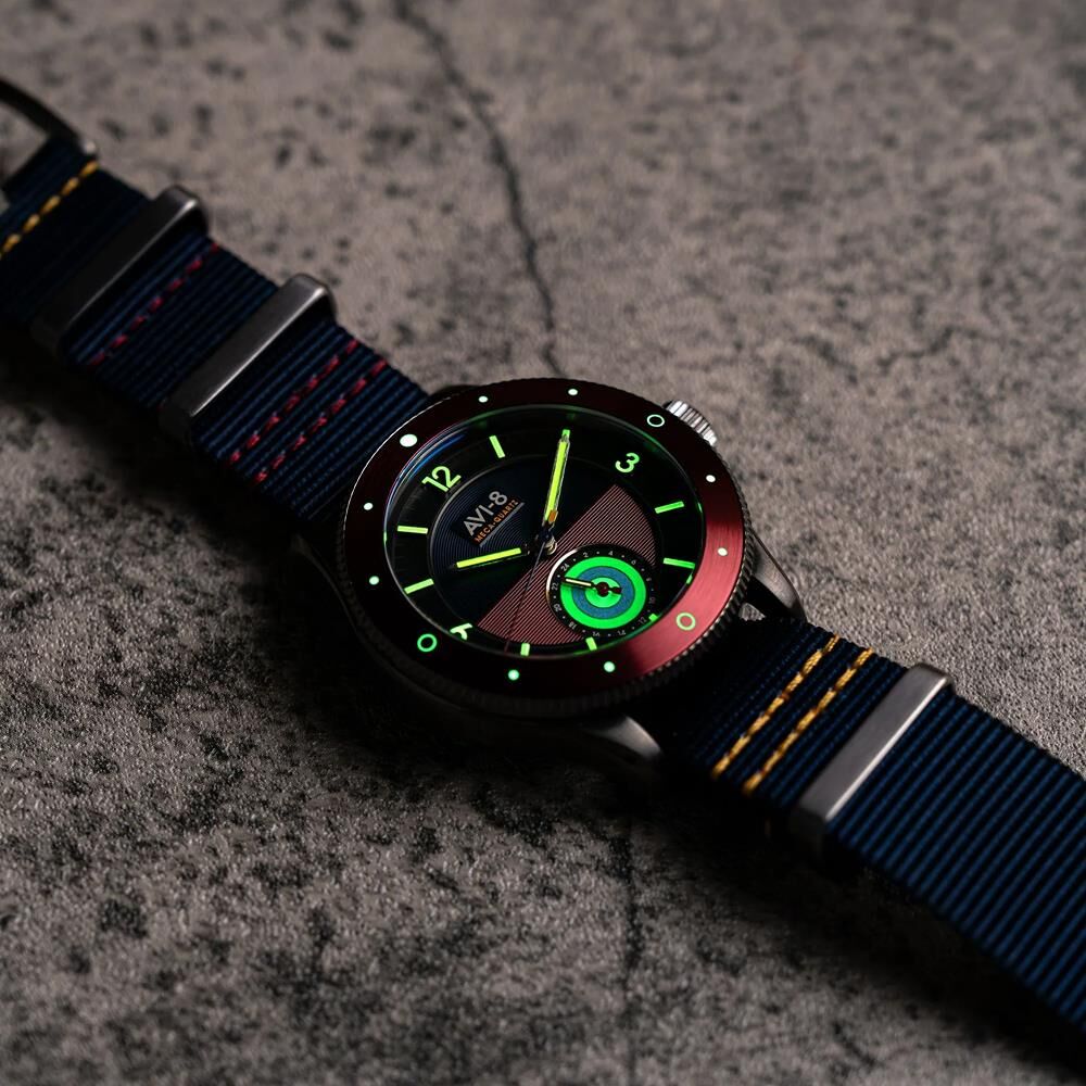 FLYBOY AIRMASTER SECTOR AV-4112-04 (Seiko VH60 Mekanizmalı) Erkek Kol Saati