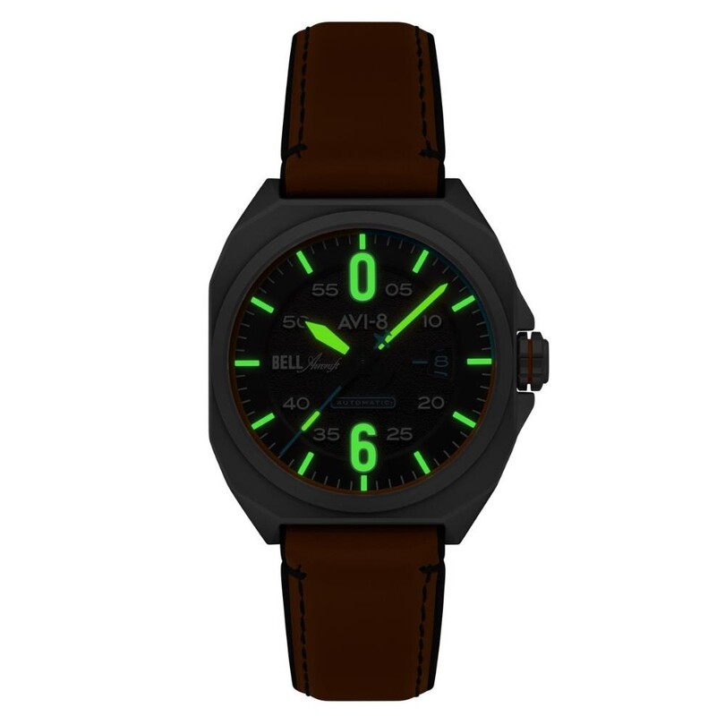 BELL X-1 MACHBUSTER AV-4115-01 Otomatik (Seiko NH35 Mekanizmalı) Erkek Kol Saati - Thumbnail