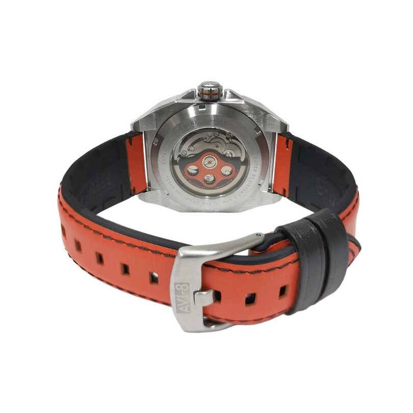 BELL X-1 MACHBUSTER AV-4115-01 Otomatik (Seiko NH35 Mekanizmalı) Erkek Kol Saati - Thumbnail