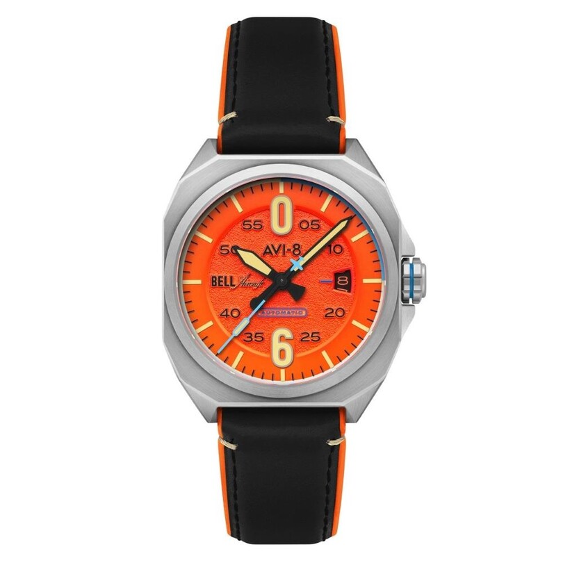 BELL X-1 MACHBUSTER AV-4115-02 Otomatik (Seiko NH35 Mekanizmalı) Erkek Kol Saati - Thumbnail