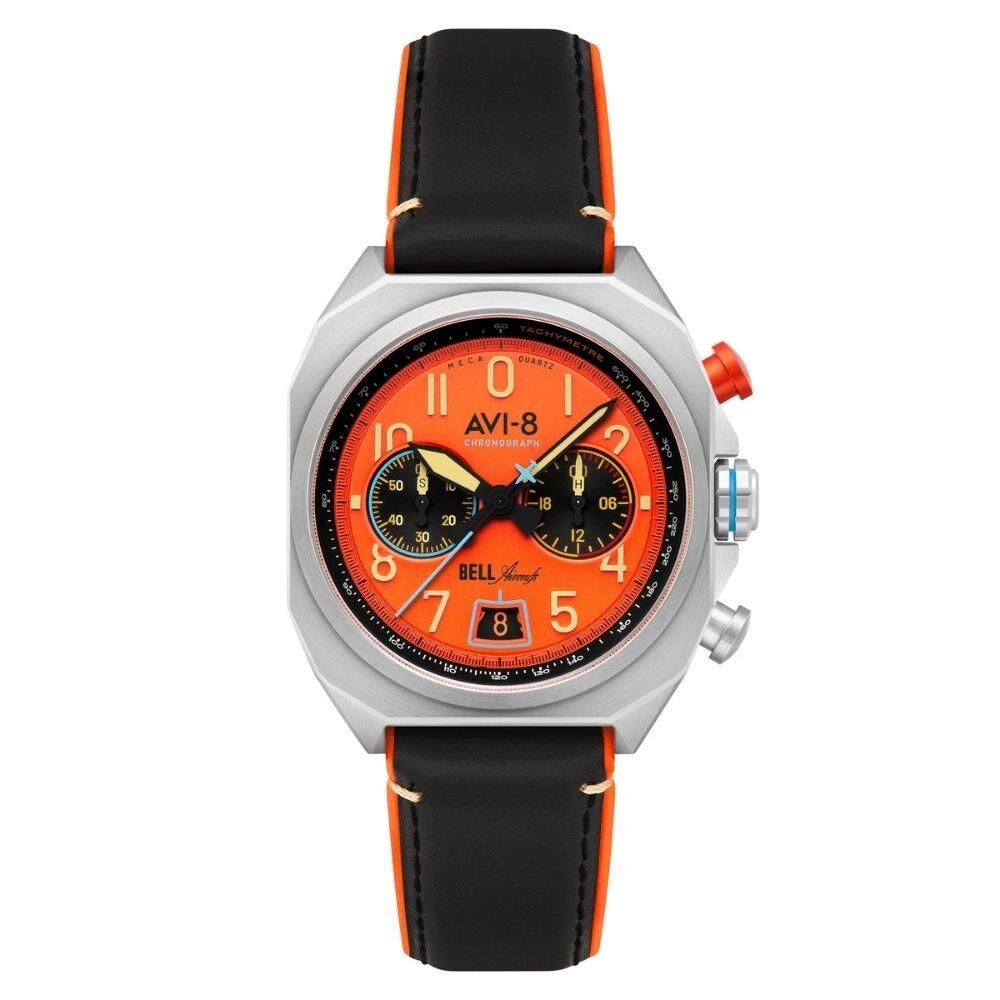 BELL X-1 MACHBUSTER AV-4118-02 (Seiko VK64 Mekanizmalı) Erkek Kol Saati