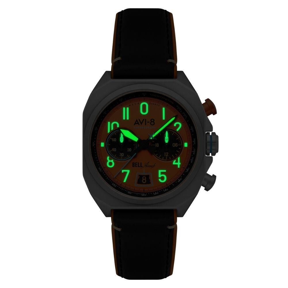 BELL X-1 MACHBUSTER AV-4118-02 (Seiko VK64 Mekanizmalı) Erkek Kol Saati