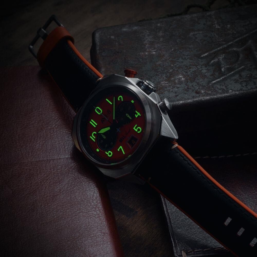 BELL X-1 MACHBUSTER AV-4118-02 (Seiko VK64 Mekanizmalı) Erkek Kol Saati