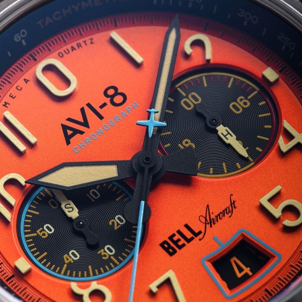 BELL X-1 MACHBUSTER AV-4118-02 (Seiko VK64 Mekanizmalı) Erkek Kol Saati