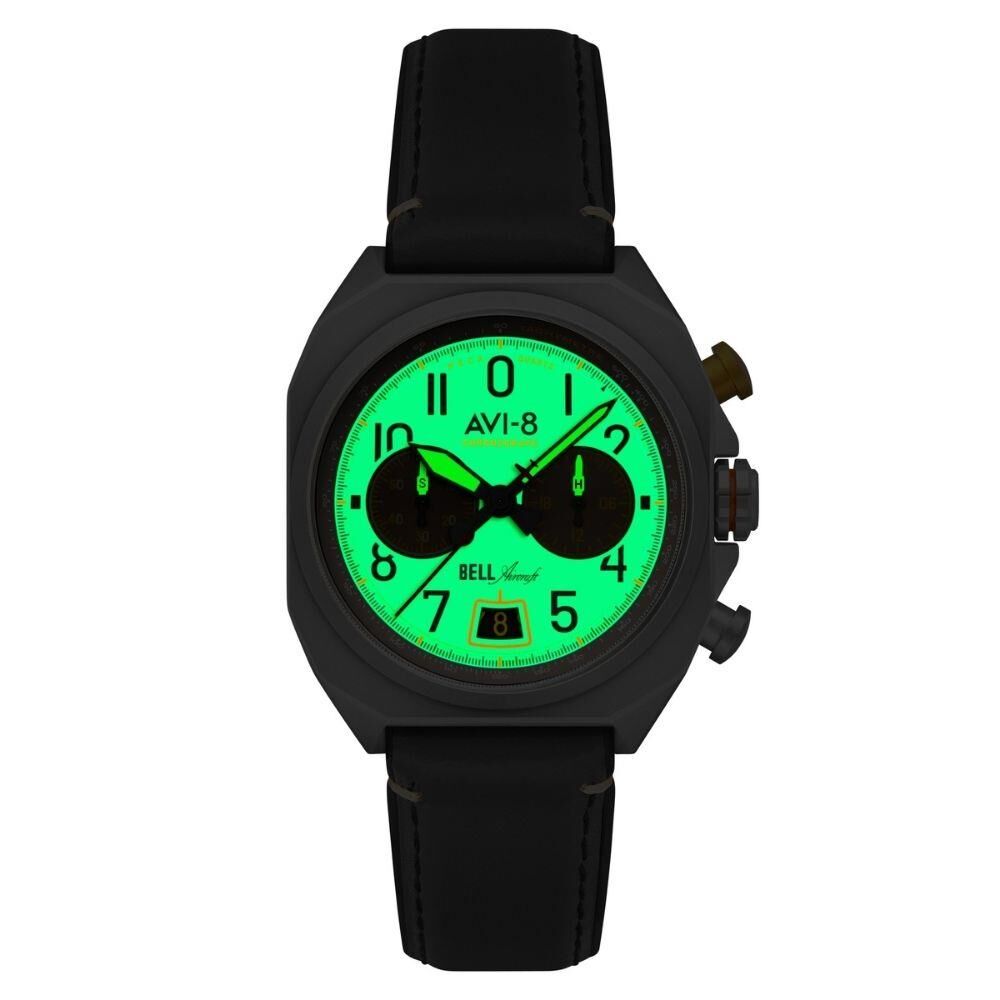 BELL X-1 MACHBUSTER AV-4118-03 (Seiko VK64 Mekanizmalı) Erkek Kol Saati