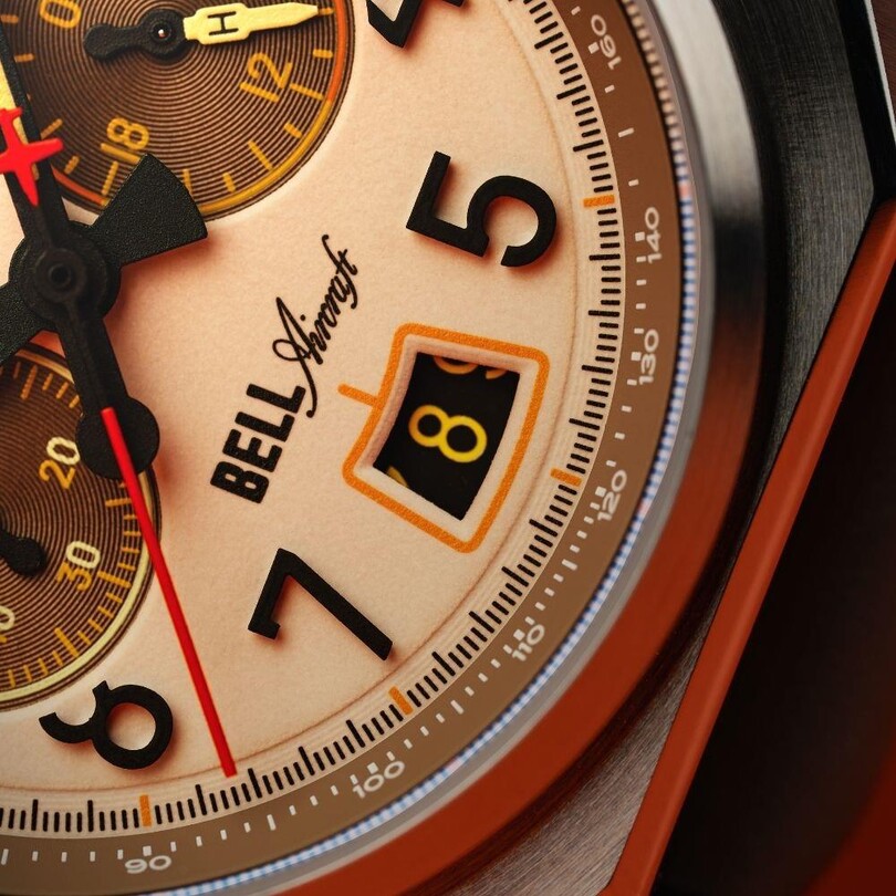 BELL X-1 MACHBUSTER AV-4118-03 (Seiko VK64 Mekanizmalı) Erkek Kol Saati - Thumbnail