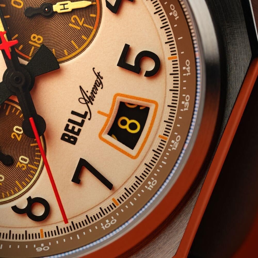 BELL X-1 MACHBUSTER AV-4118-03 (Seiko VK64 Mekanizmalı) Erkek Kol Saati