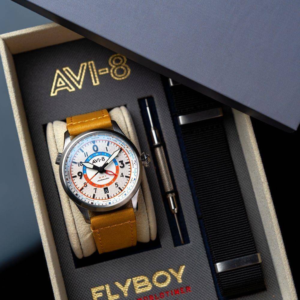 FLYBOY GMT AV-4120-02 Otomatik (Seiko NH34 Mekanizmalı) Erkek Kol