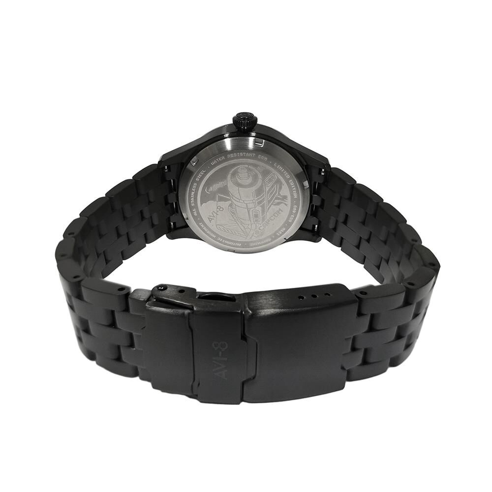 FLYBOY CAPCOM 1942 OTOMATIK PIXEL AV-4121-33 (Seiko NH35 Mekanizmalı) Erkek Kol Saati