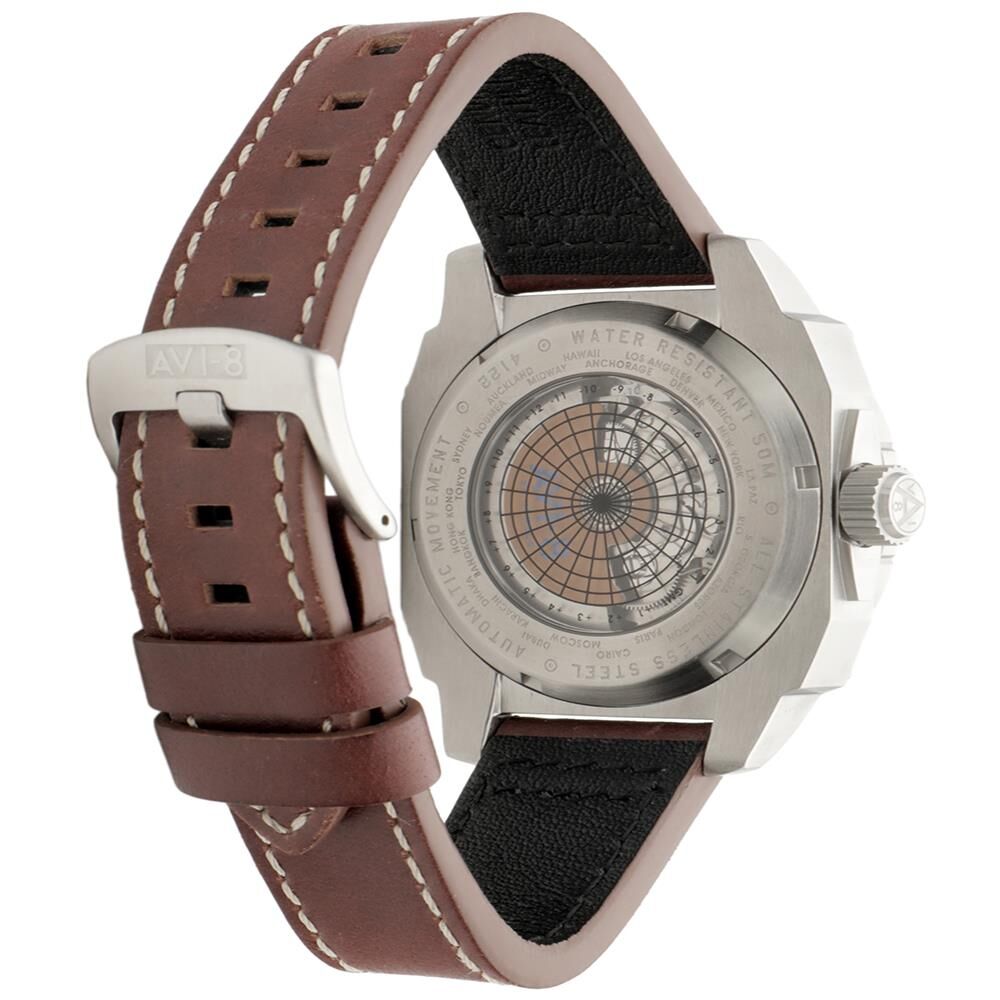 HAWKER HUNTER GMT AV-4122-02 (Seiko NH34 Mekanizmalı) Erkek Kol Saati