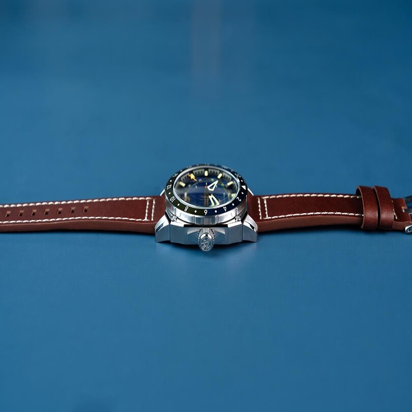 HAWKER HUNTER GMT AV-4122-02 (Seiko NH34 Mekanizmalı) Erkek Kol Saati - Thumbnail