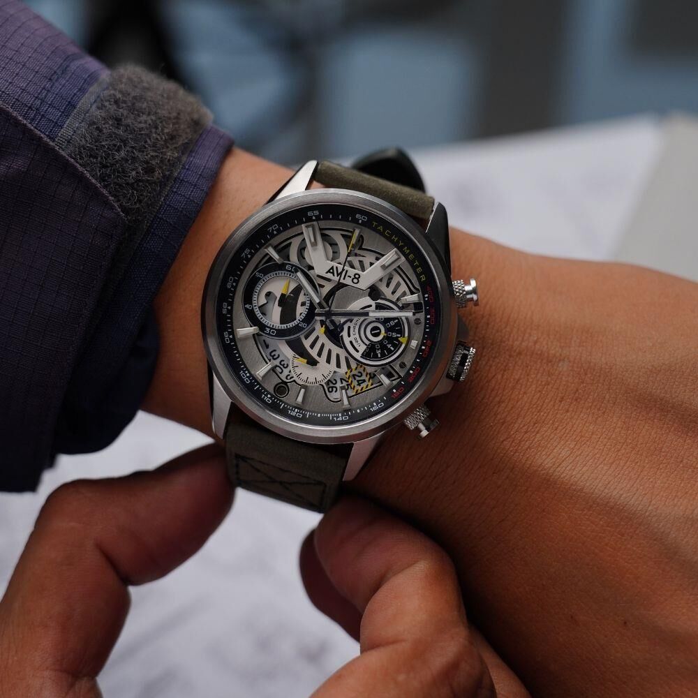 HAWKER HARRIER AV-4125-01 (Citizen Miyota 6S29 Mekanizmalı) Erkek Kol Saati