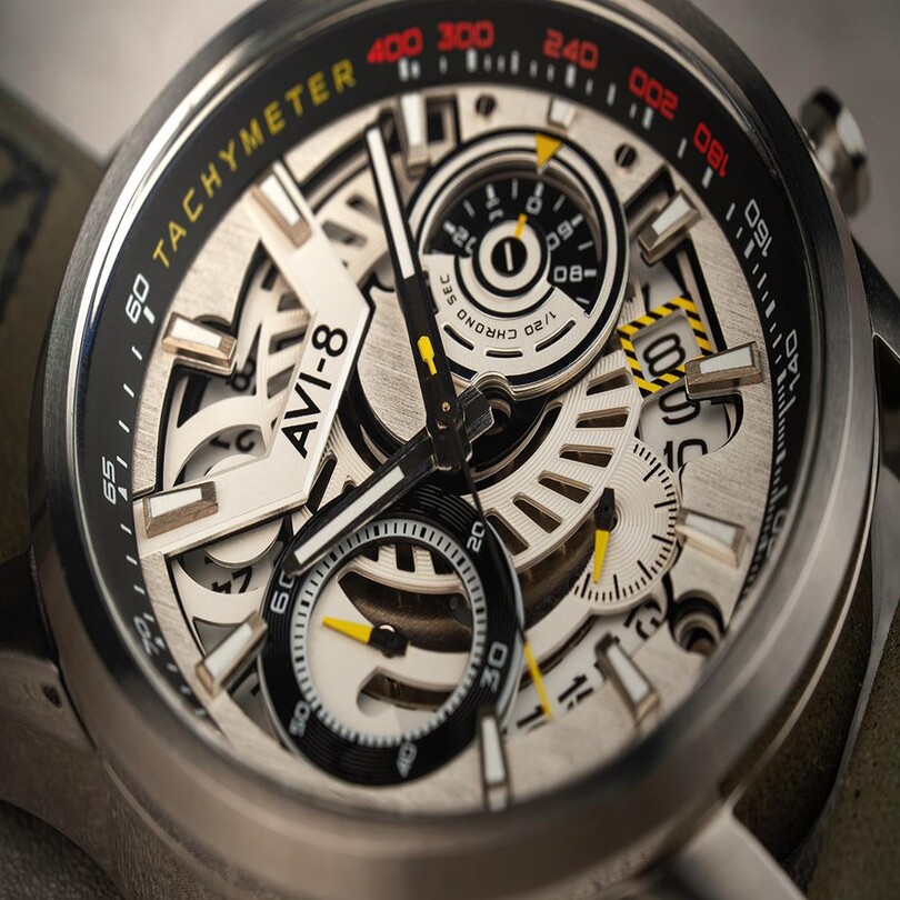 HAWKER HARRIER AV-4125-01 (Citizen Miyota 6S29 Mekanizmalı) Erkek Kol Saati - Thumbnail