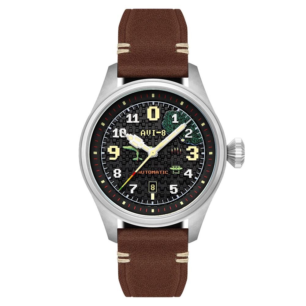 CLOWES CAPCOM 1942 AUTOMATIC PIXEL LIMITED EDITION AV-4126-01 (Seiko NH35 Mekanizmalı) Erkek Kol Saati